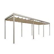 LIXIL　モダン　おしゃれ　エクステリア　愛知・名古屋の外構専門店パートナーホームのエクステリア　製品一覧　独立オーニング　直線3連棟|パートナーホーム