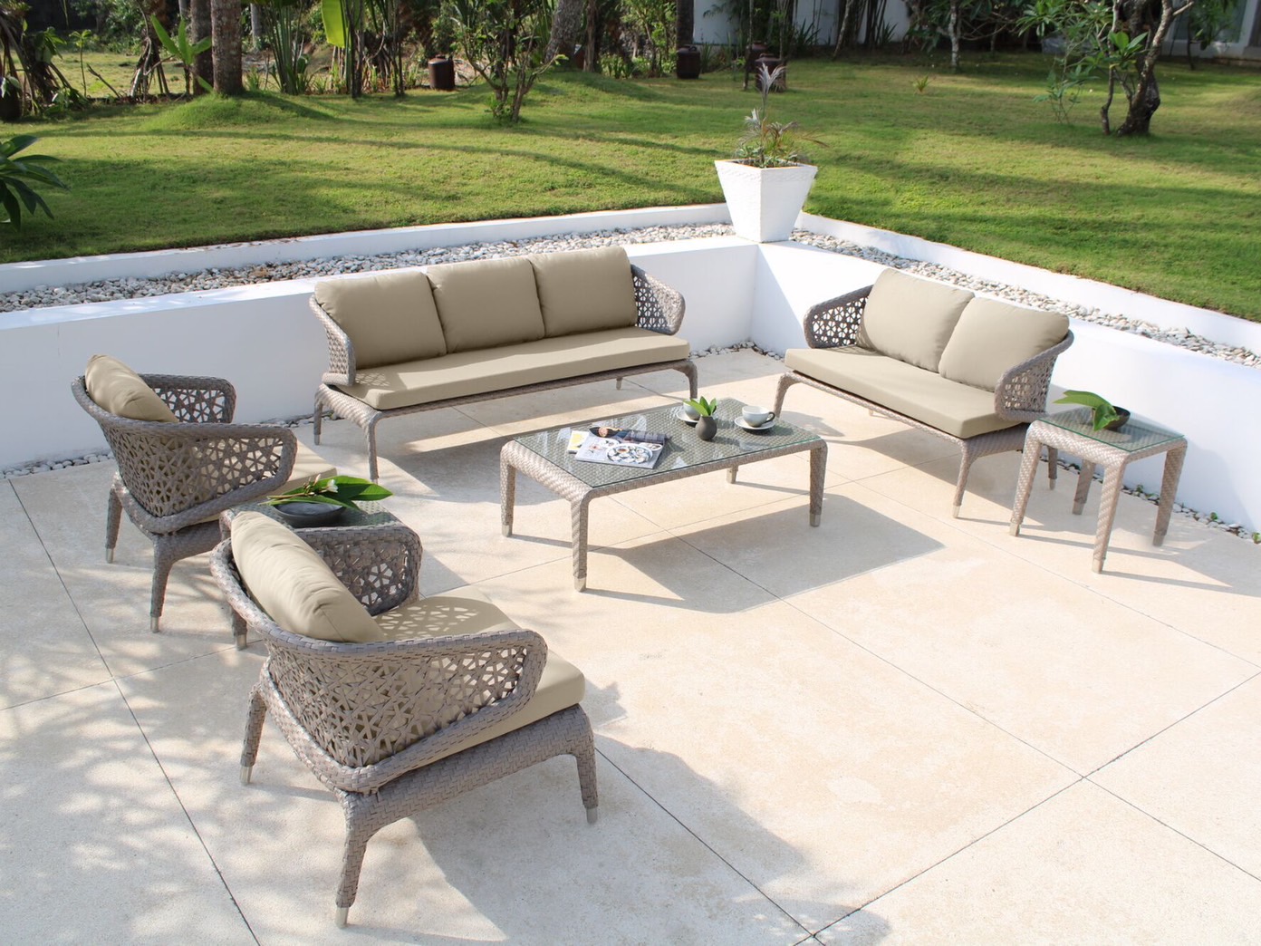 LIXIL　モダン　おしゃれ　エクステリア　愛知・名古屋の外構専門店パートナーホームのエクステリア　製品一覧　ガーデンファニチャー　TYPE 008|パートナーホーム