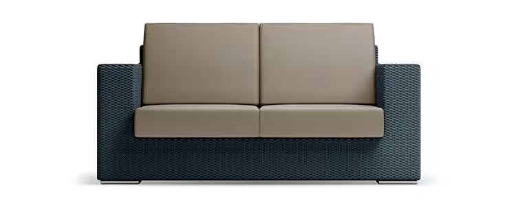 LIXIL　モダン　おしゃれ　エクステリア　愛知・名古屋の外構専門店パートナーホームのエクステリア　製品一覧　ガーデンファニチャー　TYPE 001　２人掛ソファ|パートナーホーム