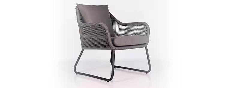 LIXIL　モダン　おしゃれ　エクステリア　愛知・名古屋の外構専門店パートナーホームのエクステリア　製品一覧　ガーデンファニチャー　TYPE 007　１人掛チェアW730 D845 H860 SH380|パートナーホーム