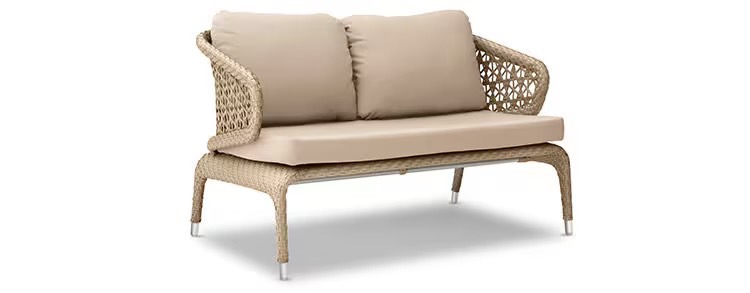 LIXIL　モダン　おしゃれ　エクステリア　愛知・名古屋の外構専門店パートナーホームのエクステリア　製品一覧　ガーデンファニチャー　TYPE 008　2人掛けチェア|パートナーホーム