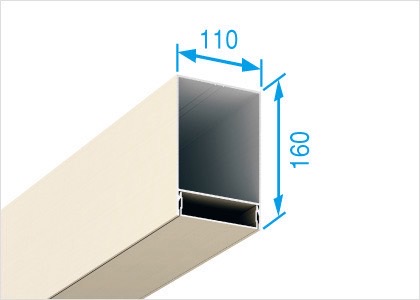 三協アルミ　モダン　おしゃれ　エクステリア　愛知・名古屋の外構専門店パートナーホームのエクステリア　製品一覧　X.スタイル（クロス.スタイル）　フレーム　桁高さ160|パートナーホーム