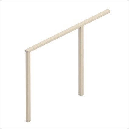 三協アルミ　モダン　おしゃれ　エクステリア　愛知・名古屋の外構専門店パートナーホームのエクステリア　製品一覧　X.スタイル（クロス.スタイル）　フレーム　張り出し納まり|パートナーホーム