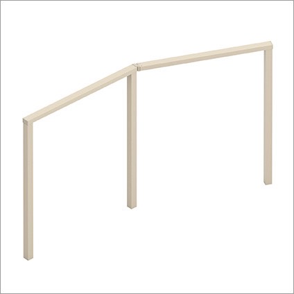 三協アルミ　モダン　おしゃれ　エクステリア　愛知・名古屋の外構専門店パートナーホームのエクステリア　製品一覧　X.スタイル（クロス.スタイル）　フレーム　角度連結|パートナーホーム