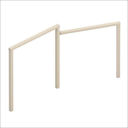 三協アルミ　モダン　おしゃれ　エクステリア　愛知・名古屋の外構専門店パートナーホームのエクステリア　製品一覧　X.スタイル（クロス.スタイル）　フレーム　角度段差連結|パートナーホーム