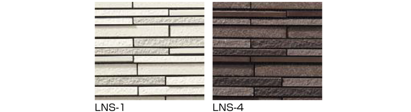 ルミノス　LIXIL　モダン　おしゃれ　エクステリア　愛知・名古屋の外構専門店パートナーホームのエクステリア　製品一覧　エクステリアタイル 外装壁タイル　悠々たる色彩の調べと豊かに奏でる陰影が調和した壁面を演出します。自然光によって照らされた壁面は、複雑な表情を見せ、空間に新たな次元の美しさをもたらします。光の演出が生む豊かな景観をお楽しみいただけます。　カラーバリエーション|パートナーホーム