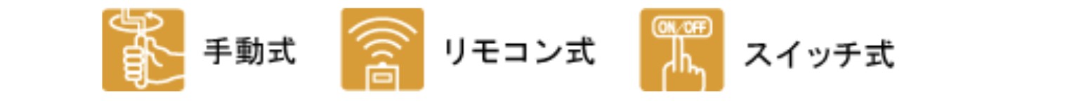 LIXIL　軒　ウッドデッキ　モダン　おしゃれ　エクステリア　愛知・名古屋の外構専門店パートナーホームのエクステリア　製品一覧　彩風　L型　駆動方式一覧|パートナーホーム
