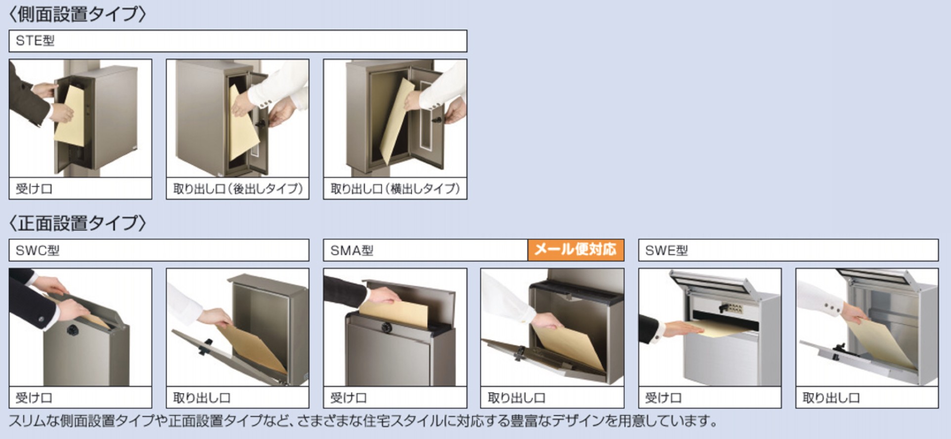 取り付け可能な「ポスト」はこちら 三協アルミ　モダン　おしゃれ　エクステリア　愛知・名古屋の外構専門店パートナーホームのエクステリア　製品一覧　機能ポール　ファノーバ２　|パートナーホーム