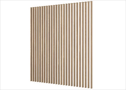 三協アルミ　モダン　おしゃれ　エクステリア　愛知・名古屋の外構専門店パートナーホームのエクステリア　製品一覧　X.スタイル（クロス.スタイル）　デザイン格子　縦格子|パートナーホーム