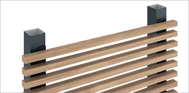 三協アルミ　モダン　おしゃれ　エクステリア　愛知・名古屋の外構専門店パートナーホームのエクステリア　製品一覧　X.スタイル（クロス.スタイル）　デザイン格子　片面貼り|パートナーホーム