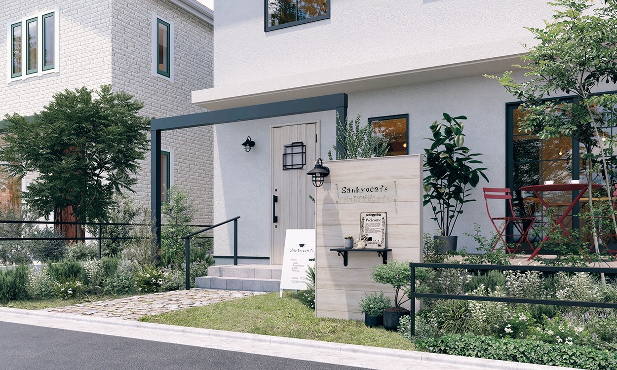 三協アルミ　モダン　おしゃれ　エクステリア　愛知・名古屋の外構専門店パートナーホームのエクステリア　製品一覧　X.スタイル（クロス.スタイル）　門袖　 ウォール1型（目隠し） ウォール1型（目隠し） ウォール1型（目隠し）：1015（W1007／H1510）／シルキーノーチェ|パートナーホーム