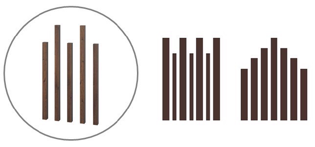 三協アルミ　モダン　おしゃれ　エクステリア　愛知・名古屋の外構専門店パートナーホームのエクステリア　製品一覧　門まわり装飾　マクリズム　高さを変えて自由に 高さ・角サイズを変化|パートナーホーム
