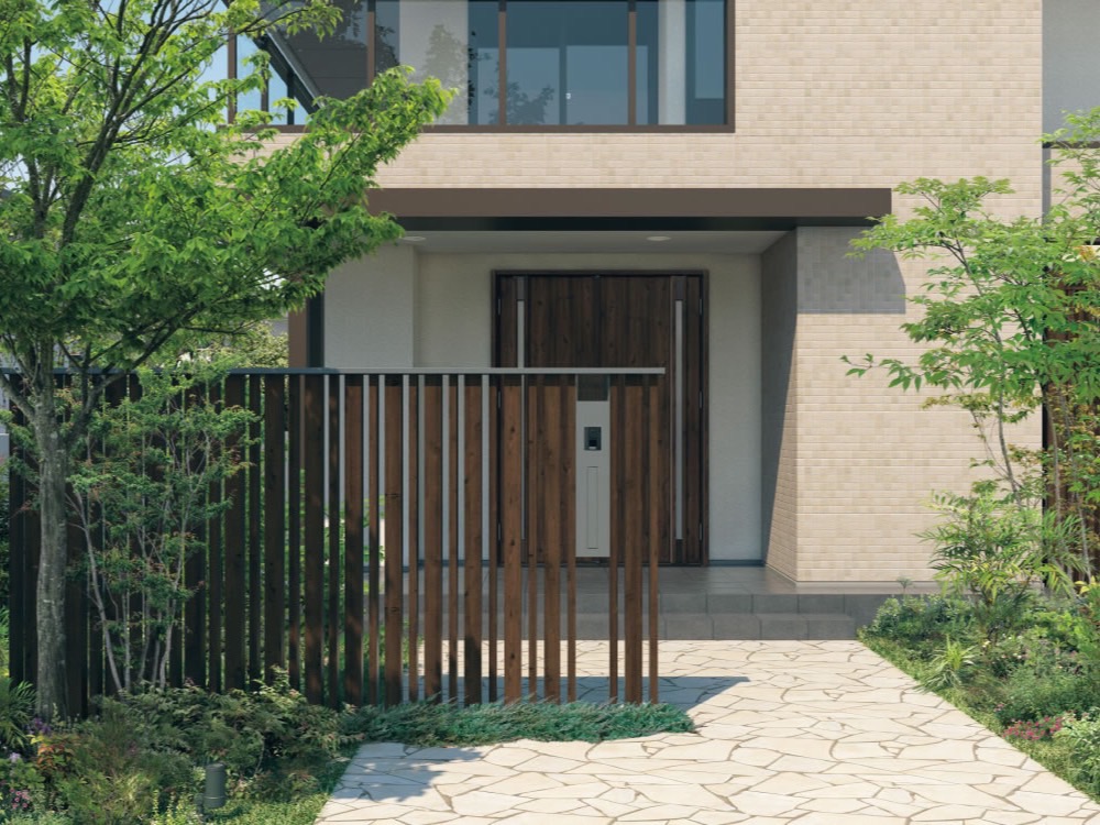 三協アルミ　門まわり装飾　マクリズム　機能門柱【外構エクステリア商品】|サムネイル　三協アルミ　モダン　おしゃれ　エクステリア　愛知・名古屋の外構専門店パートナーホームのエクステリア　製品一覧　門まわり装飾　マクリズム　機能門柱　|パートナーホーム