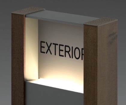 LED照明 照明内蔵タイプには環境保全と省エネに配慮したLED照明を標準装備しています。AC100Vタイプ（白熱灯1 0 W 相当、消費電力1.8W、全光束95lm）とDC12Vタイプ（消費電力1.5W 、全光束70lm）を用意しています。 ●照明用アクセサリーが別途必要となります。　三協アルミ　モダン　おしゃれ　エクステリア　愛知・名古屋の外構専門店パートナーホームのエクステリア　製品一覧　門まわり装飾　マクリズム　機能門柱　|パートナーホーム