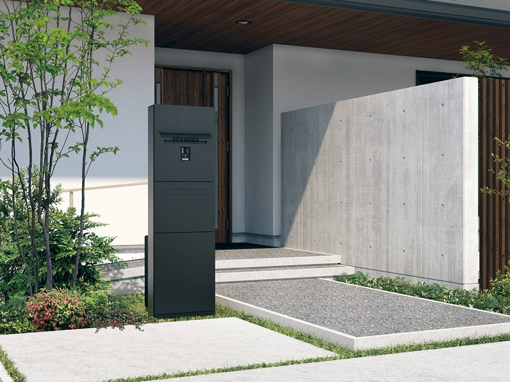 三協アルミ　機能門柱　ジオグランテ【外構エクステリア商品】|サムネイル　三協アルミ　モダン　おしゃれ　エクステリア　愛知・名古屋の外構専門店パートナーホームのエクステリア　製品一覧　機能門柱　ジオグランテ　|パートナーホーム