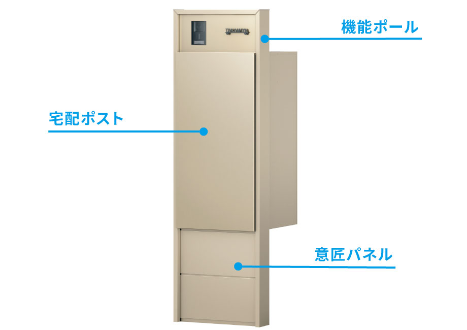 三協アルミ　モダン　おしゃれ　エクステリア　愛知・名古屋の外構専門店パートナーホームのエクステリア　製品一覧　機能ポール フレムス Basic　カラーバリエーション|パートナーホーム