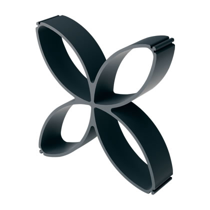 三協アルミ　モダン　おしゃれ　エクステリア　愛知・名古屋の外構専門店パートナーホームのエクステリア　製品一覧　門まわり装飾　アルミス　3型 和にも洋にも合う華やかな七宝柄|パートナーホーム