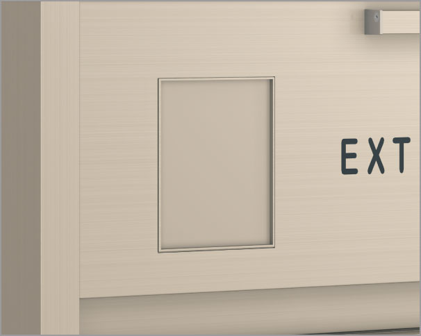 三協アルミ　モダン　おしゃれ　エクステリア　愛知・名古屋の外構専門店パートナーホームのエクステリア　製品一覧　機能ポール　スララ　目隠しカバー インターホンを取り付けない場合に使用するカバーです。|パートナーホーム