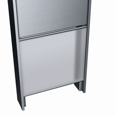 三協アルミ　モダン　おしゃれ　エクステリア　愛知・名古屋の外構専門店パートナーホームのエクステリア　製品一覧　機能ポール　スリムモダン　採光パネル|パートナーホーム