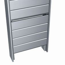 三協アルミ　モダン　おしゃれ　エクステリア　愛知・名古屋の外構専門店パートナーホームのエクステリア　製品一覧　機能ポール　スリムモダン　ボーダーパネル|パートナーホーム