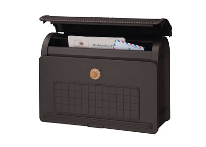 三協アルミ　モダン　おしゃれ　エクステリア　愛知・名古屋の外構専門店パートナーホームのエクステリア　製品一覧　機能ポール　エレニー　ポスト〈正面設置タイプ〉|パートナーホーム