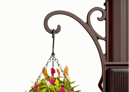 三協アルミ　モダン　おしゃれ　エクステリア　愛知・名古屋の外構専門店パートナーホームのエクステリア　製品一覧　機能ポール　エレニー　装飾材（オプション） おしゃれなアクセントを添えるアルミ鋳物製飾りです。|パートナーホーム