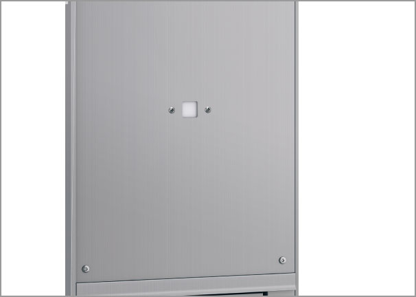 三協アルミ　モダン　おしゃれ　エクステリア　愛知・名古屋の外構専門店パートナーホームのエクステリア　製品一覧　機能ポール モデアⅡ　明るさセンサーパネル オプション 周囲の明るさに応じて、照明が自動点灯・自動消灯します。なお、センサーの取り付け位置は後面または側面です。 ●検知する明るさの調整はできません。|パートナーホーム