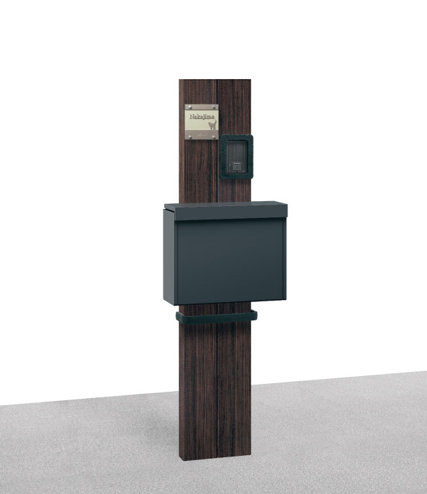 三協アルミ　モダン　おしゃれ　エクステリア　愛知・名古屋の外構専門店パートナーホームのエクステリア　製品一覧　機能ポール　　コレット　2型|パートナーホーム