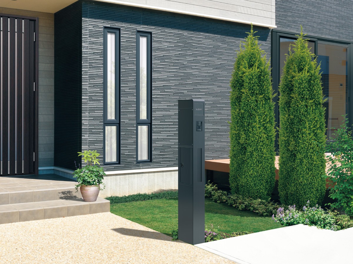 三協アルミ　機能ポール　モデアⅡ【外構エクステリア商品】|三協アルミ　モダン　おしゃれ　エクステリア　愛知・名古屋の外構専門店パートナーホームのエクステリア　製品一覧　機能ポール モデアⅡ　サムネイル|パートナーホーム