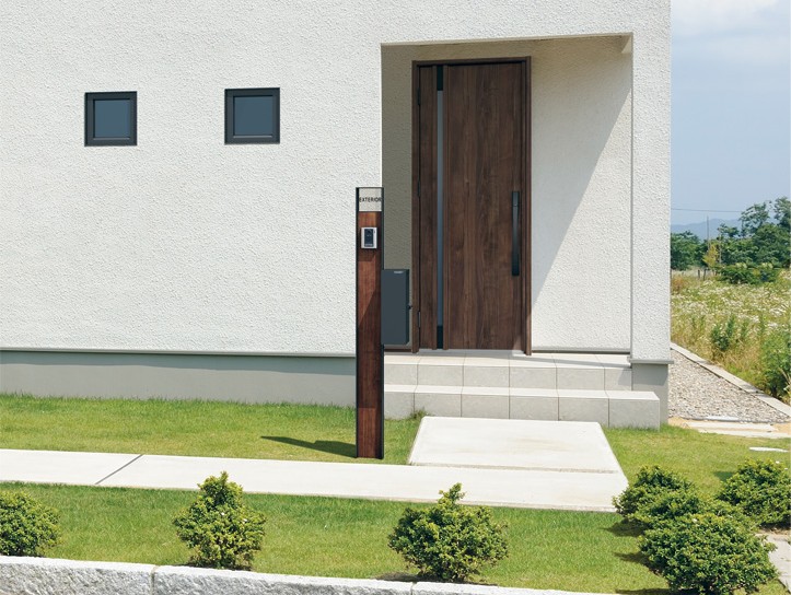 三協アルミ　機能ポール　ファノーバ２【外構エクステリア商品】|サムネイル　三協アルミ　モダン　おしゃれ　エクステリア　愛知・名古屋の外構専門店パートナーホームのエクステリア　製品一覧　機能ポール　ファノーバ２　|パートナーホーム