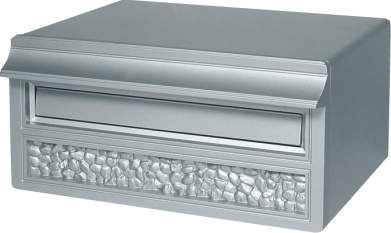 KA-5　メタリックシルバー（JMS）三協アルミ　モダン　おしゃれ　エクステリア　愛知・名古屋の外構専門店パートナーホームのエクステリア　製品一覧　ポスト　KA型　|パートナーホーム