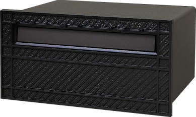 ジェーブラック（JK）　三協アルミ　モダン　おしゃれ　エクステリア　愛知・名古屋の外構専門店パートナーホームのエクステリア　製品一覧　ポスト　埋込み専用タイプ　HA型　|パートナーホーム