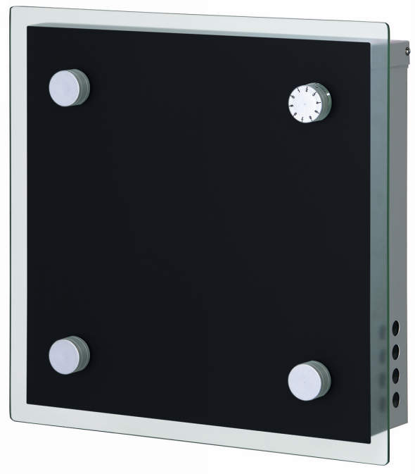 三協アルミ　モダン　おしゃれ　エクステリア　愛知・名古屋の外構専門店パートナーホームのエクステリア　製品一覧　ポスト　SWM型　壁付タイプ　SWM-S1　ブラック（RKR）|パートナーホーム