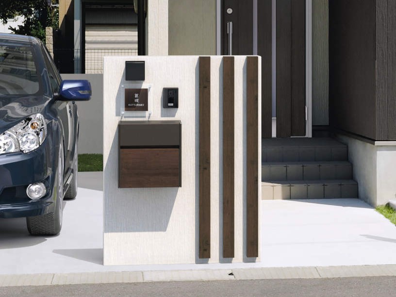 三協アルミ　ポスト　SWE型【外構エクステリア商品】|サムネイル　三協アルミ　モダン　おしゃれ　エクステリア　愛知・名古屋の外構専門店パートナーホームのエクステリア　製品一覧　ポスト　SWE型　|パートナーホーム