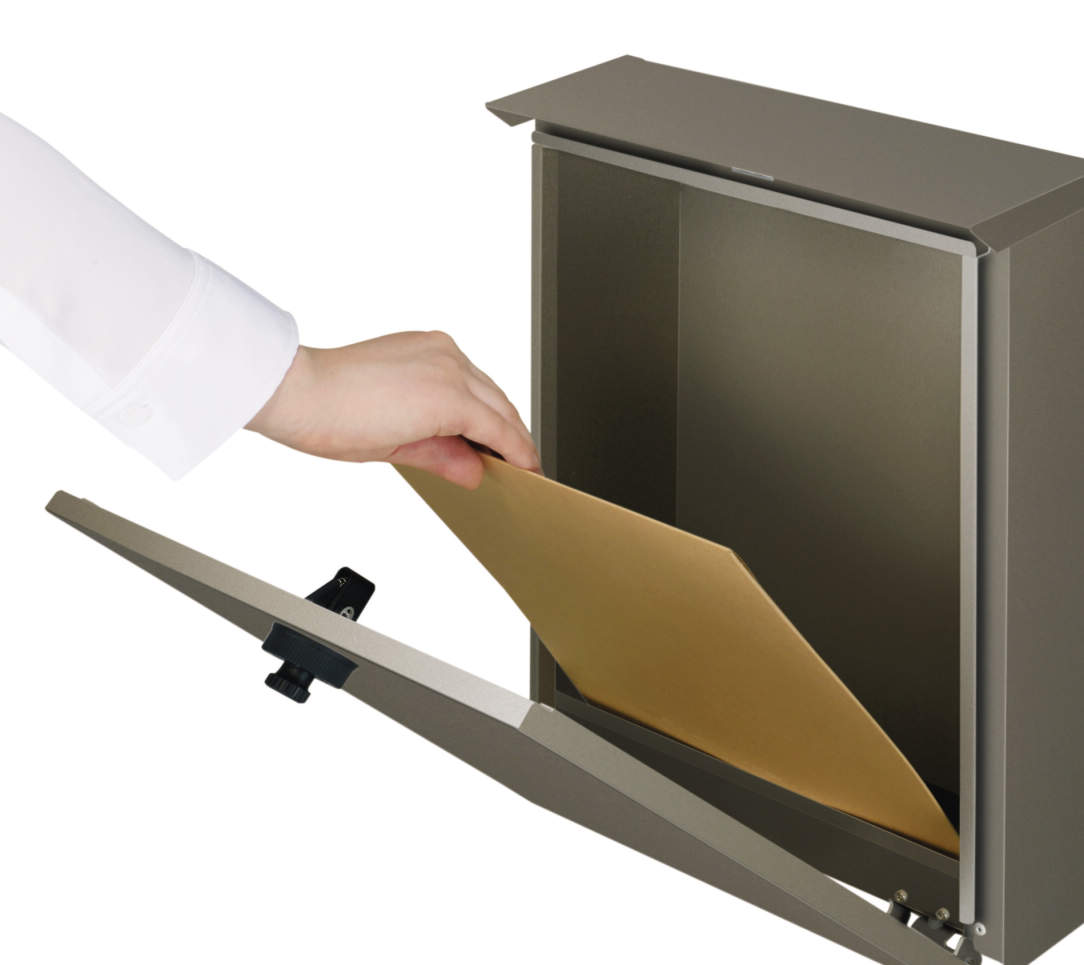 取り出し口　三協アルミ　モダン　おしゃれ　エクステリア　愛知・名古屋の外構専門店パートナーホームのエクステリア　製品一覧　ポスト　SWC型　|パートナーホーム