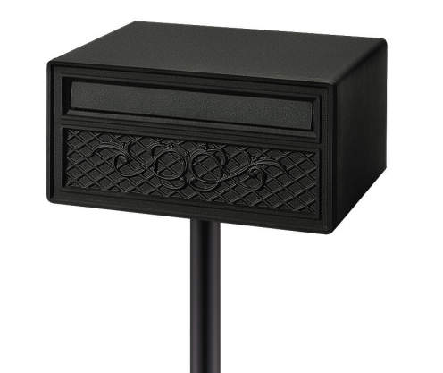 KA-5　ジェーブラック（JK）　三協アルミ　モダン　おしゃれ　エクステリア　愛知・名古屋の外構専門店パートナーホームのエクステリア　製品一覧　ポスト　KA型　|パートナーホーム