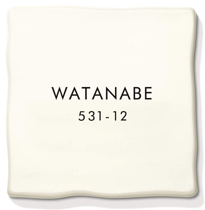 三協アルミ　表札　モダン　おしゃれ　エクステリア　愛知・名古屋の外構専門店パートナーホームのエクステリア　製品一覧　タイル　TRF-1　ホワイト（XWH）|パートナーホーム