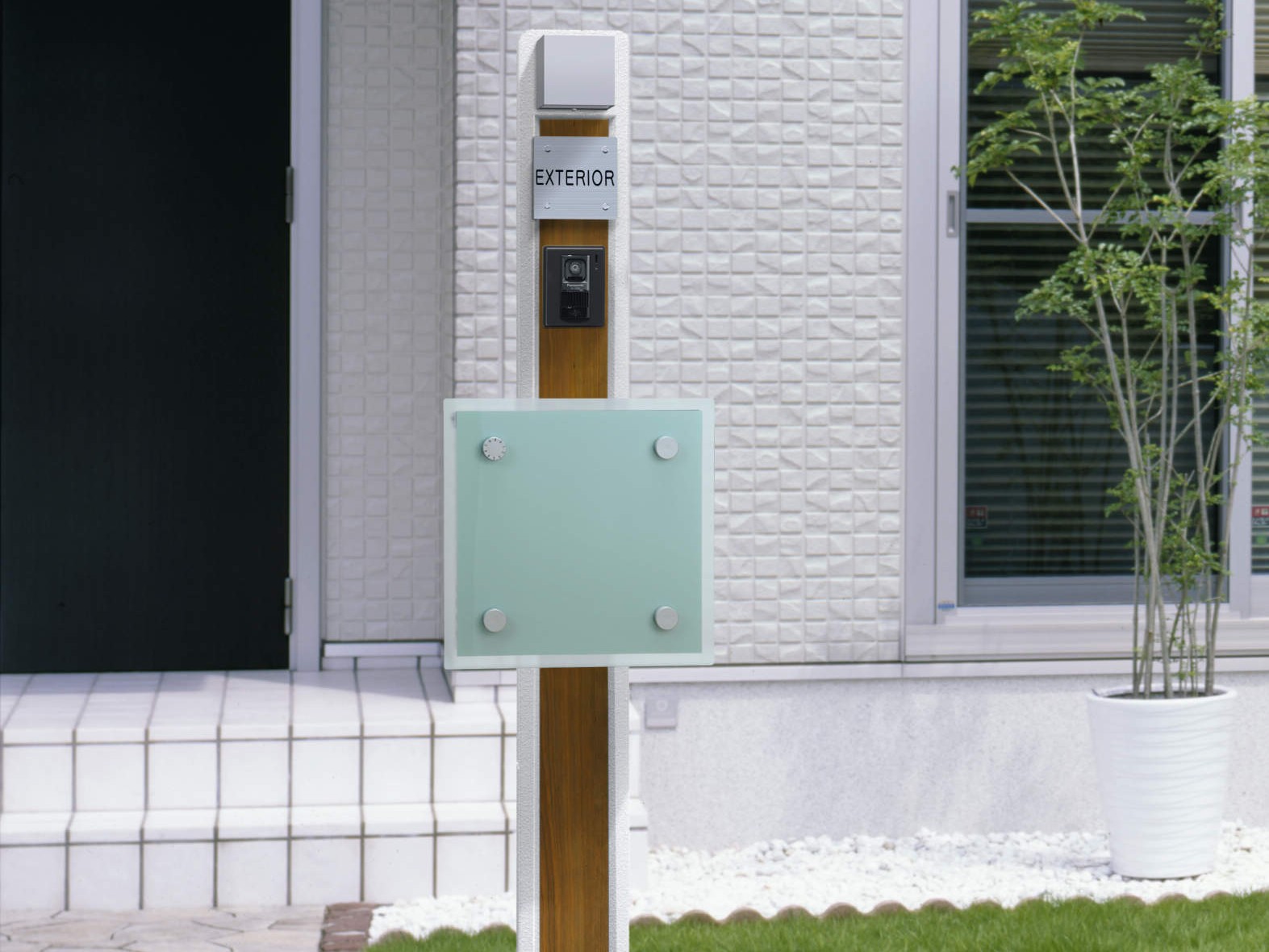 三協アルミ　ポスト　SWM型【外構エクステリア商品】|サムネイル　三協アルミ　モダン　おしゃれ　エクステリア　愛知・名古屋の外構専門店パートナーホームのエクステリア　製品一覧　ポスト　SWM型　|パートナーホーム