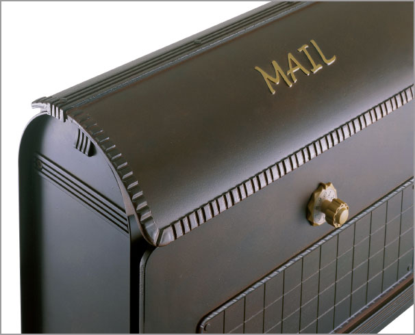 手作り感のあるデザイン 細部まで手作り感のあるデザインで角にアールをつけて安全性にも配慮しています。　三協アルミ　モダン　おしゃれ　エクステリア　愛知・名古屋の外構専門店パートナーホームのエクステリア　製品一覧　ポスト　ＳＷＤ型　|パートナーホーム