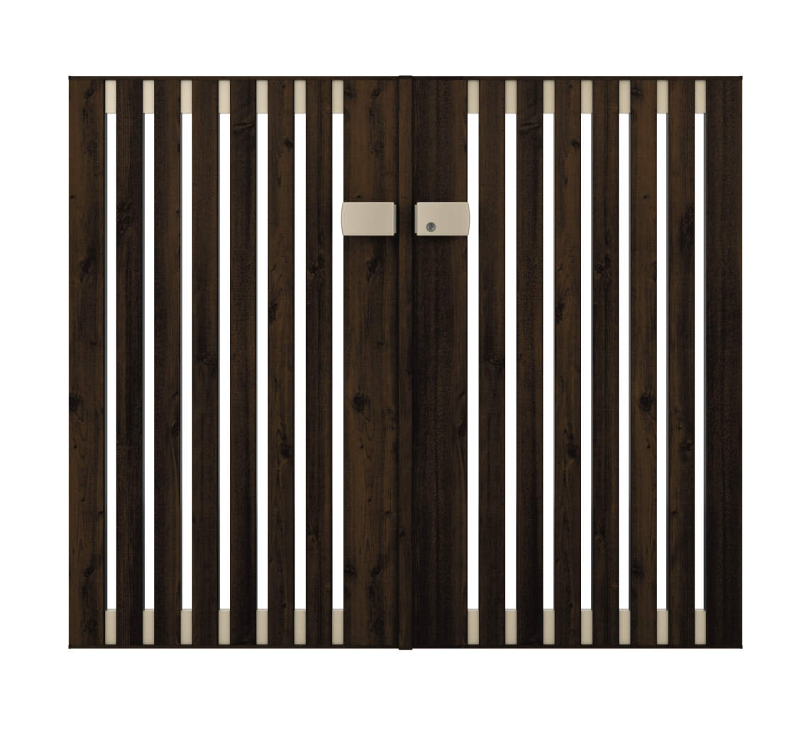 三協アルミ　門扉　モダン　おしゃれ　エクステリア　愛知・名古屋の外構専門店パートナーホームのエクステリア　製品一覧　形材門扉　フレイナ　T4型　|パートナーホーム