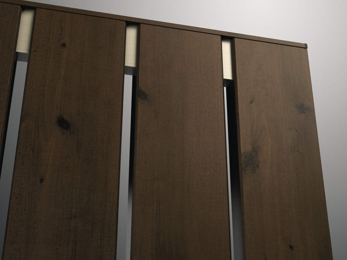 三協アルミ　門扉　モダン　おしゃれ　エクステリア　愛知・名古屋の外構専門店パートナーホームのエクステリア　製品一覧　形材門扉　フレイナ　T1型 ナチュラルティストを強調した幅広格子。|パートナーホーム