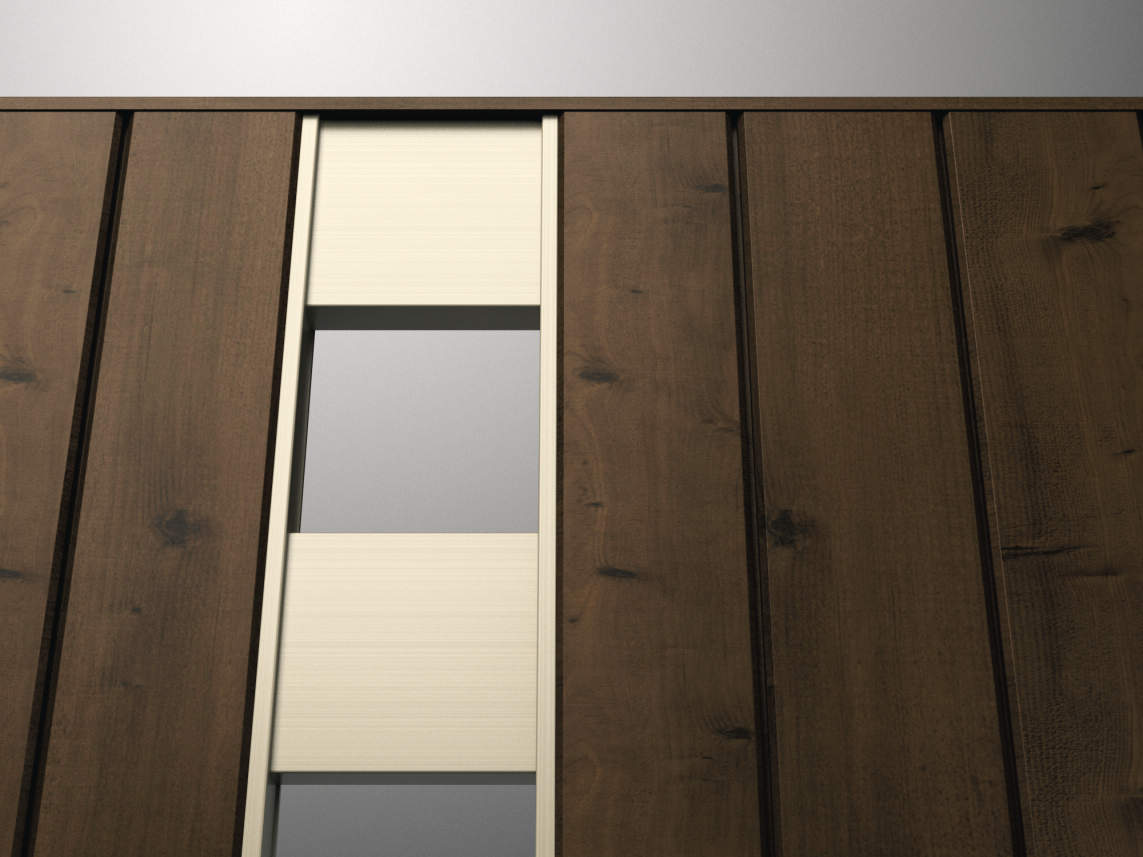 三協アルミ　門扉　モダン　おしゃれ　エクステリア　愛知・名古屋の外構専門店パートナーホームのエクステリア　製品一覧　形材門扉　フレイナ　SW型 木調パネルにアルミのグリッドデザインを融合。|パートナーホーム