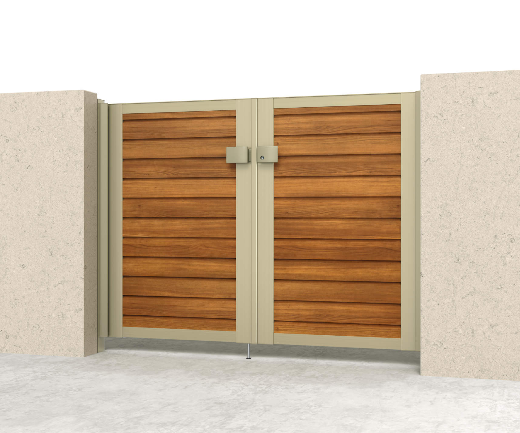 クラフトチェリー・アーバングレー（YCU）　YM型　三協アルミ　門扉　モダン　おしゃれ　エクステリア　愛知・名古屋の外構専門店パートナーホームのエクステリア　製品一覧　シャトレナⅡ　|パートナーホーム