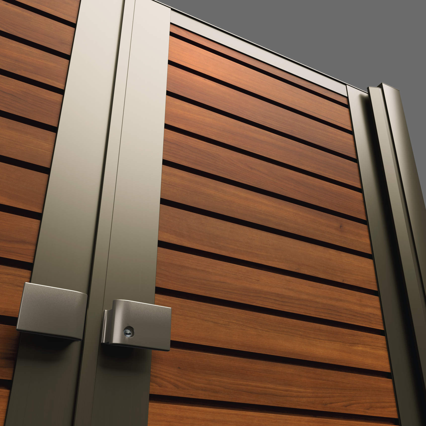 三協アルミ　門扉　モダン　おしゃれ　エクステリア　愛知・名古屋の外構専門店パートナーホームのエクステリア　製品一覧　シャトレナⅡハイタイプ　YM型　|パートナーホーム