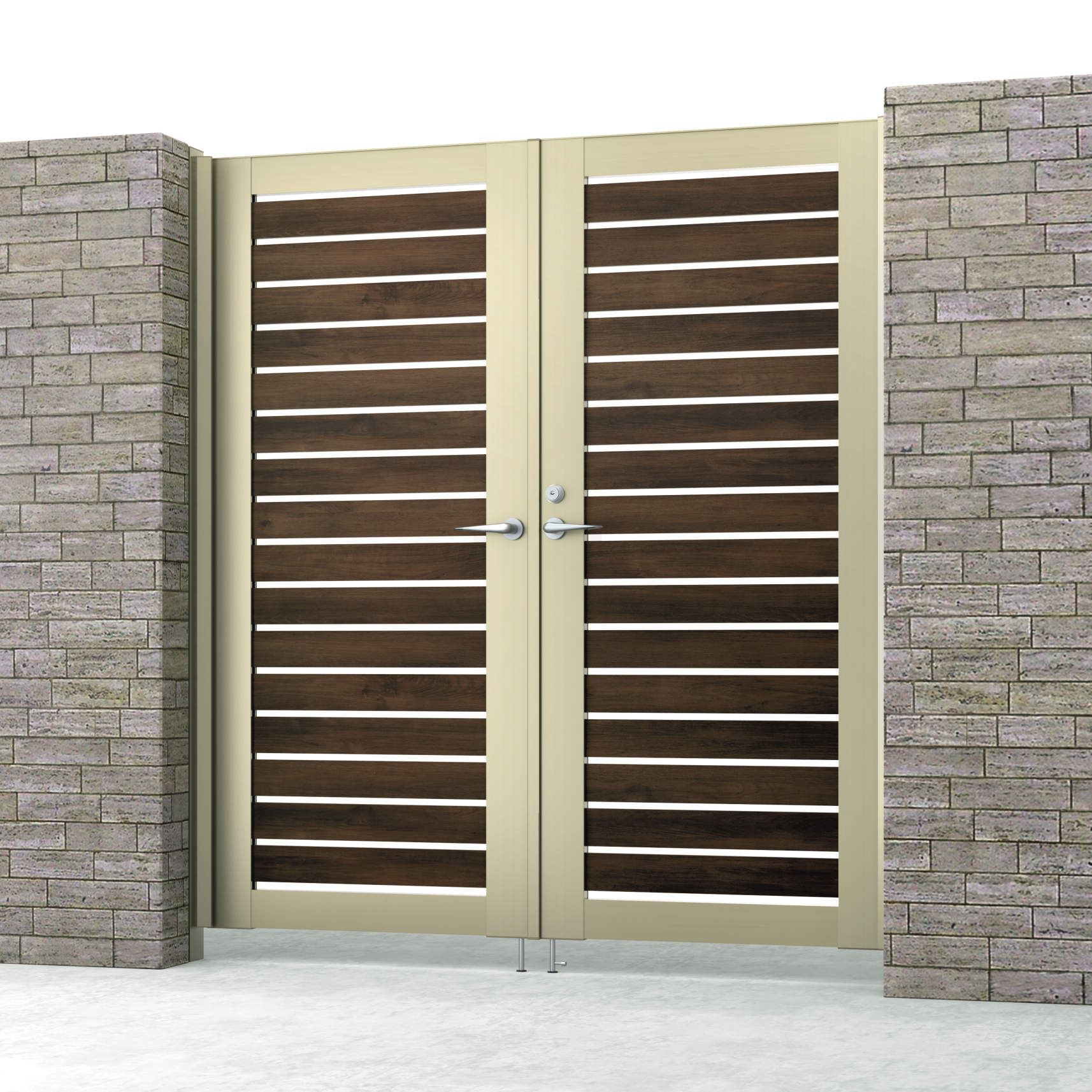 三協アルミ　門扉　モダン　おしゃれ　エクステリア　愛知・名古屋の外構専門店パートナーホームのエクステリア　製品一覧　シャトレナⅡハイタイプ　Y3HM型　|パートナーホーム