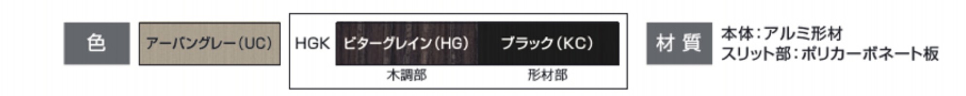 三協アルミ　門扉　モダン　おしゃれ　エクステリア　愛知・名古屋の外構専門店パートナーホームのエクステリア　製品一覧　形材門扉　ラグレシア　カラーバリエーション|パートナーホーム