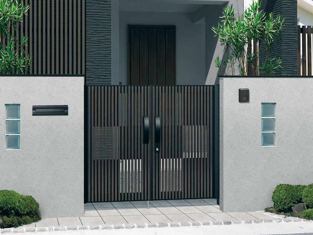 三協アルミ　J.モダン【外構エクステリア商品】|サムネイル　三協アルミ　門扉　モダン　おしゃれ　エクステリア　愛知・名古屋の外構専門店パートナーホームのエクステリア　製品一覧　形材門扉　J.モダン　|パートナーホーム