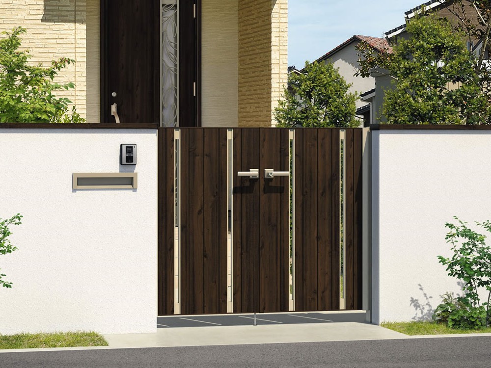 三協アルミ　フレイナ【外構エクステリア商品】|サムネイル　三協アルミ　門扉　モダン　おしゃれ　エクステリア　愛知・名古屋の外構専門店パートナーホームのエクステリア　製品一覧　形材門扉　フレイナ　|パートナーホーム