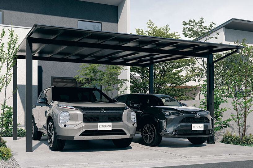 三協アルミ　スカイリード　カーポート|パートナーホーム