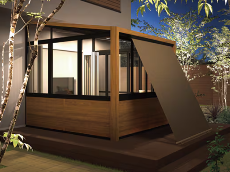 テラス　ガーデンルーム　おすすめ　ランキング　ガーデンルームGF　LIXIL　人気　おしゃれ　外構　エクステリア　パートナーホーム|パートナーホーム